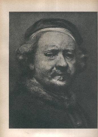 Rembrandt lamina 064: Autoretrato