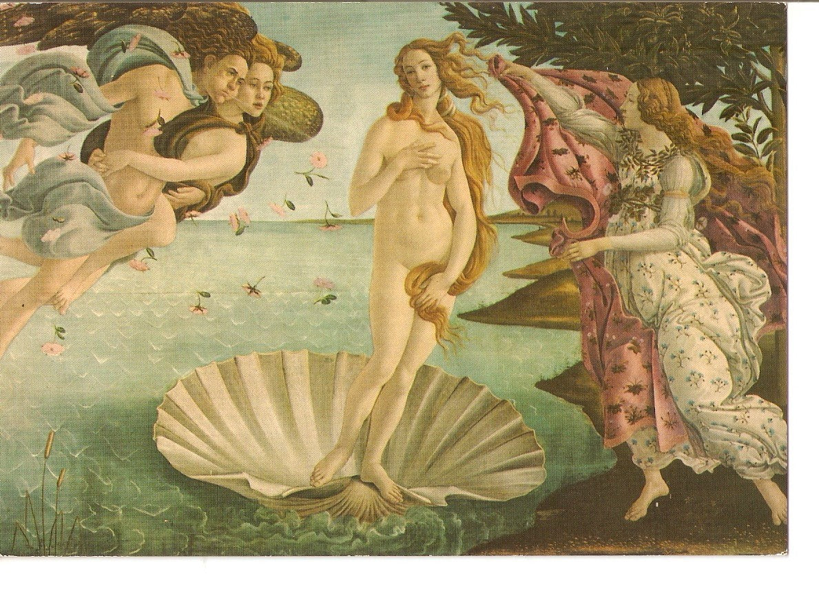 Postal 037506 : Firenze. Galleria Uffizi - Botticelli - Nascita di Venere