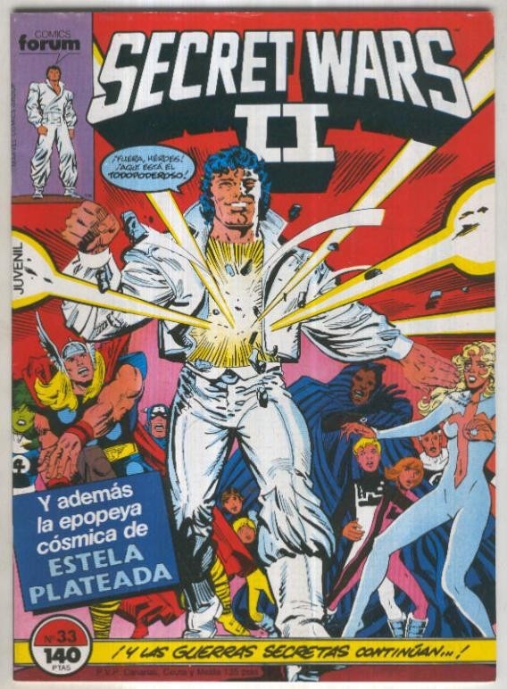 Secret Wars II numero 33: La vida gana