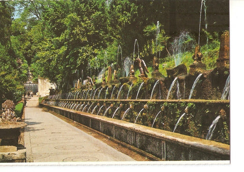Postal 038178 : Tivoli - Villa dEste. Allee des Cent Fontaines