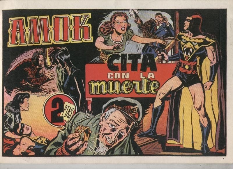 Facsimil: Amok numero 03: Cita con la muerte