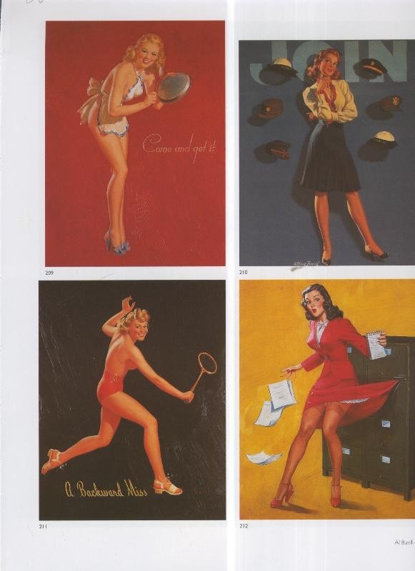 Pin Up lamina 038: Al Buell