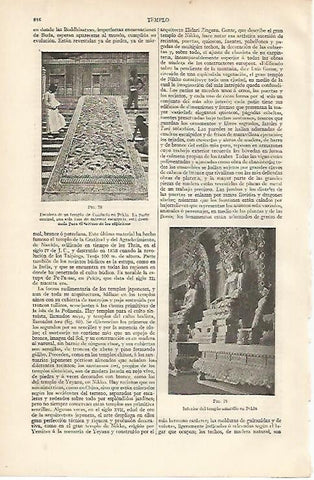 LAMINA ESPASA 2737: Templo de Confuncio en Pekin
