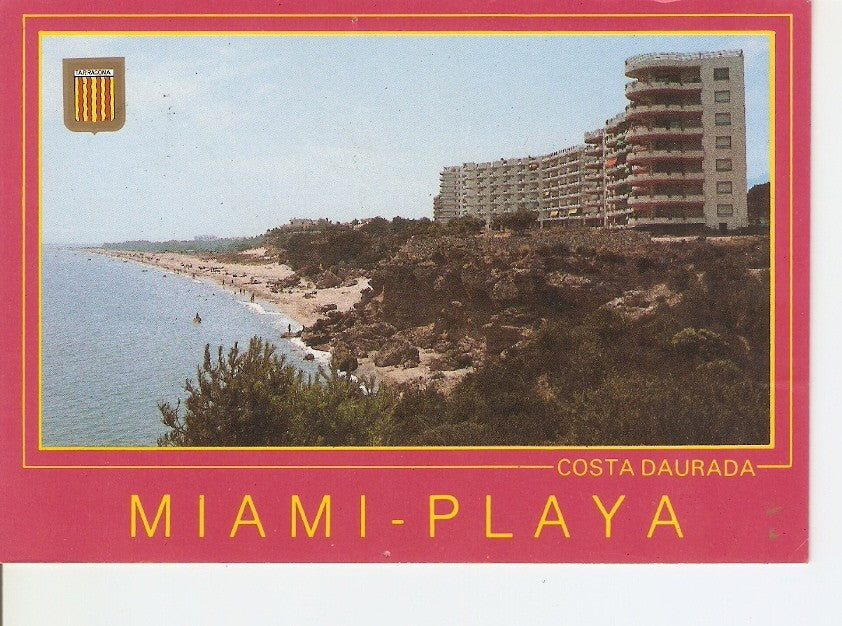 Postal 023919 : Costa Daurada. Miami-playa