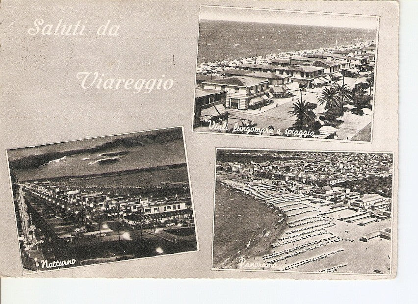 Postal 027869 : Saluti da Viareggio
