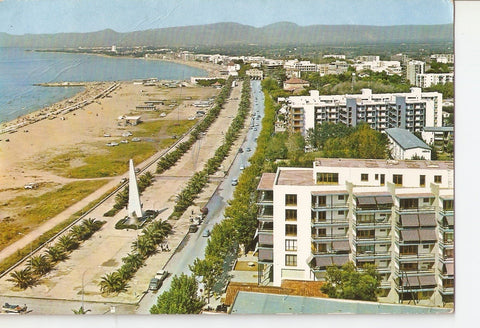 Postal 037895 : Salou (Tarragona). Paseo Jaime I al fondo la playa