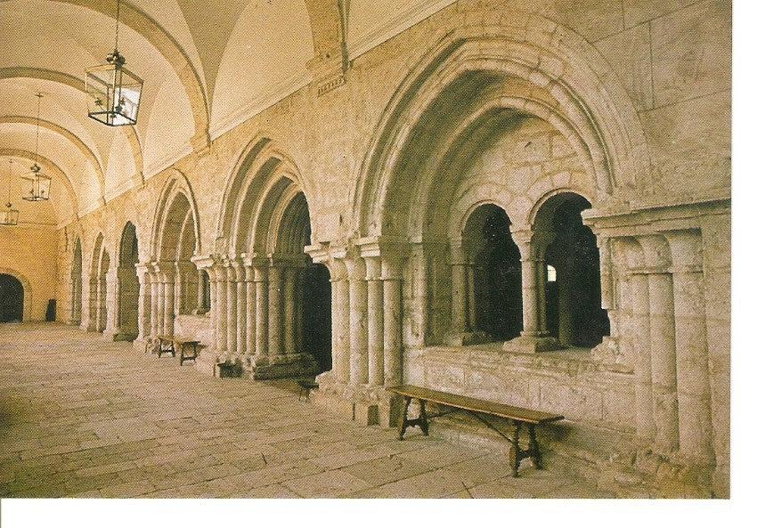 Postal 044793 : Monasterio de La Santa Espina (Valladolid). Claustro de la Sala Capitular