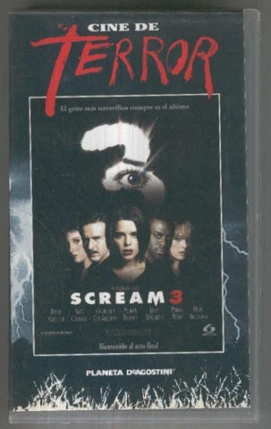 VHS Cine: SCREAM 3 (Cine de Terror)
