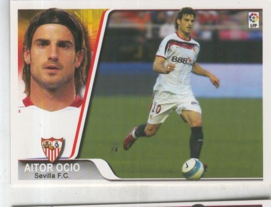 Cromo Liga 2007-2008: Sevilla F.C. numero 044: Aitor Ocio