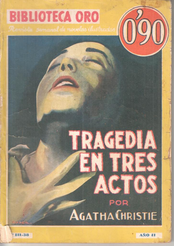 Biblioteca Oro Amarilla numero III-38: Tragedia en tres actos