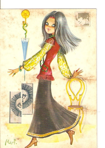 Postal 024299 : Vedette