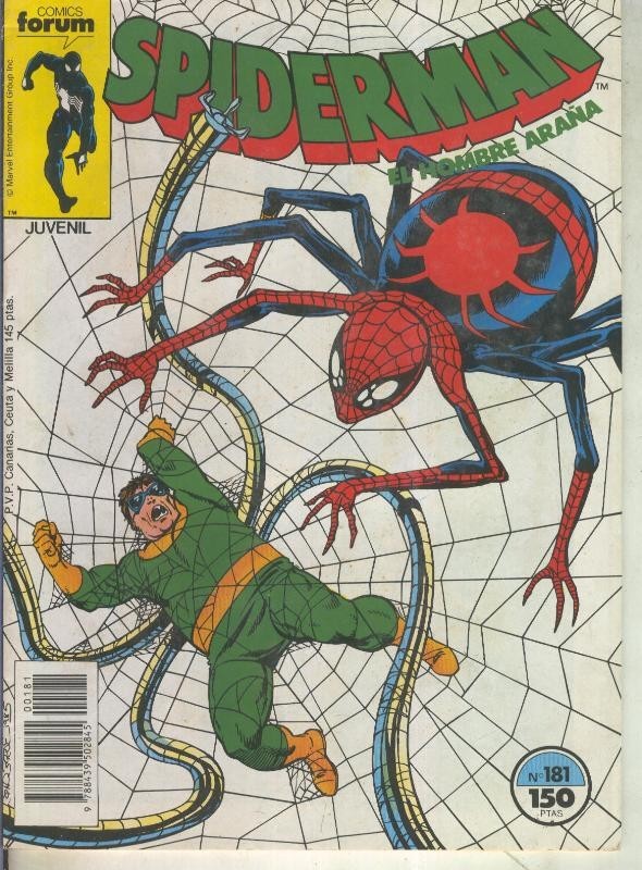 Spiderman volumen 1 numero 181