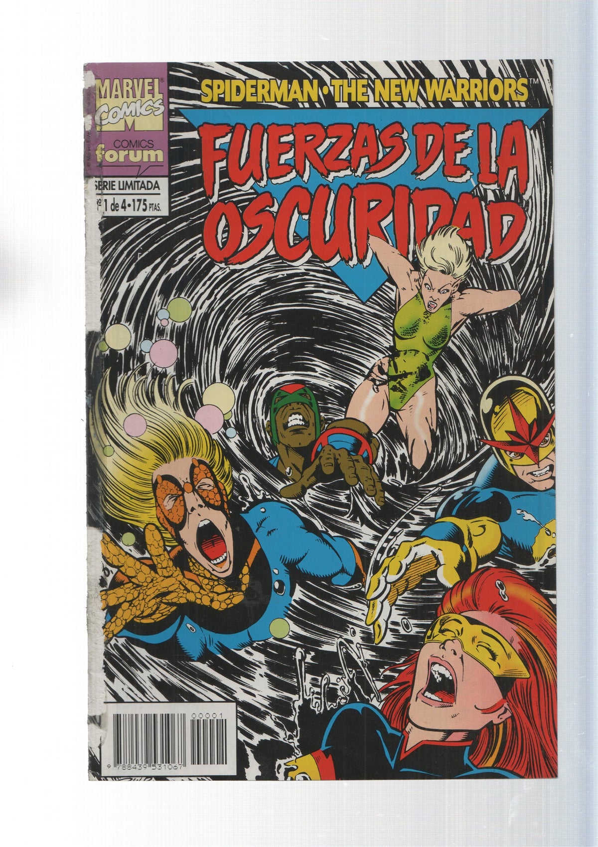 Fuerzas de la oscuridad: Spiderman / The New Warriors numero 1
