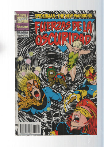 Fuerzas de la oscuridad: Spiderman / The New Warriors numero 1