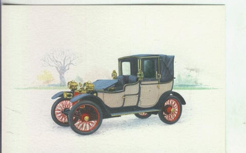 Postal 000006: Coche Lanchester 20 HP - 1908