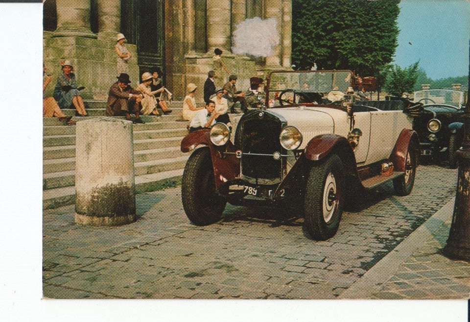Postal-Postcard 17470: LA FRANCE EN 1925 - Coches clasicos