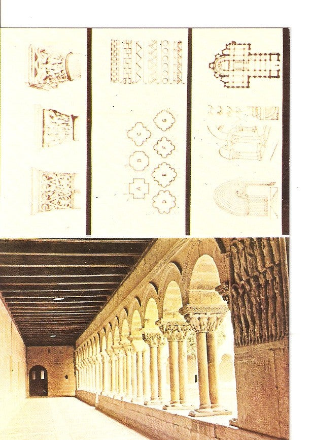 Postal 039883 : Arte romanico. Monasterio de Santo Domingo de Silos