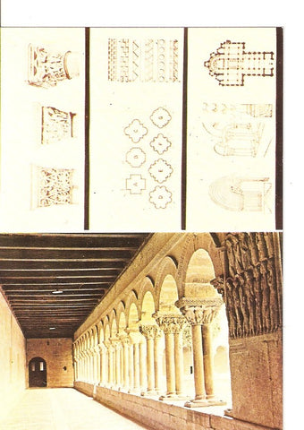 Postal 039883 : Arte romanico. Monasterio de Santo Domingo de Silos