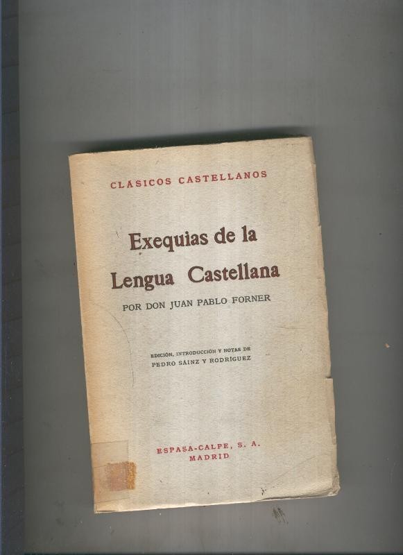 Exequias de la Lengua Castellana