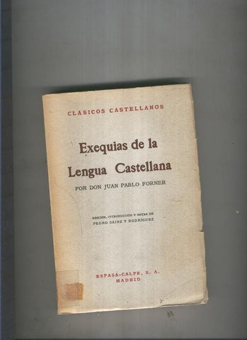 Exequias de la Lengua Castellana