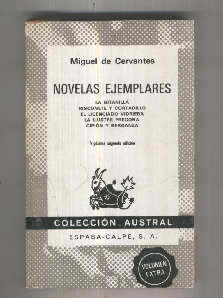 Austral numero 029: Novelas ejemplares: Gitanilla-Rinconete y Cortadillo 