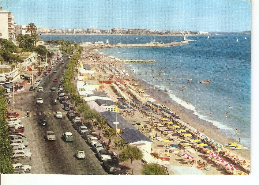 Postal 036785 : La Cote dAzur. La plage du Midi
