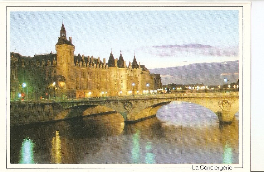 Postal 043754 : La Conciergerie. Paris au Crepuscule