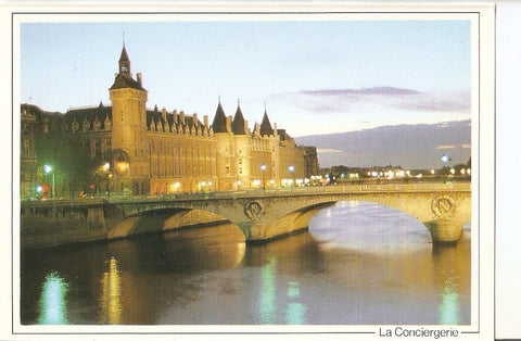 Postal 043754 : La Conciergerie. Paris au Crepuscule
