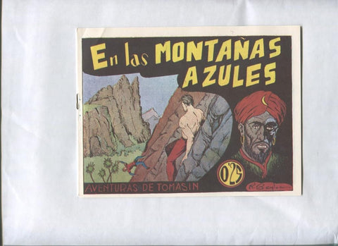 Facsimil: Aventuras de Tomasin numero 04: En las montañas azules