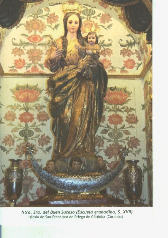 Postal 014597: Virgen Ntra Sra del Buen Suceso (escuela granadina)