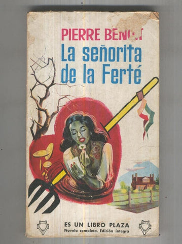 Libro Plaza numero 185: La señorita de la  (ejemplar aviejado, cubierta algo deteriorada)