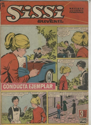 Sissi numero 336: Articulo/ficha de una pagina dedicado a Pamela Franklin