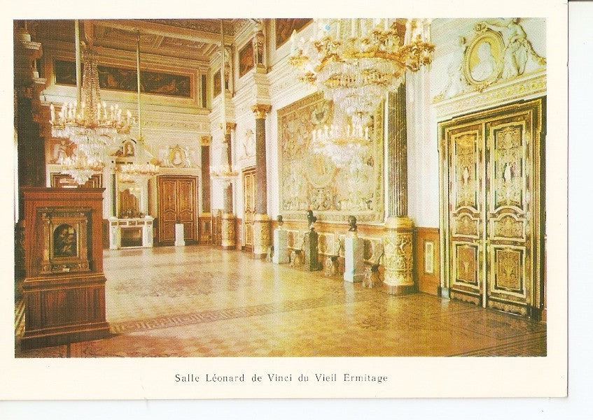 Postal 041278 : Salle Leonard de Vinci du Vieil Ermitage