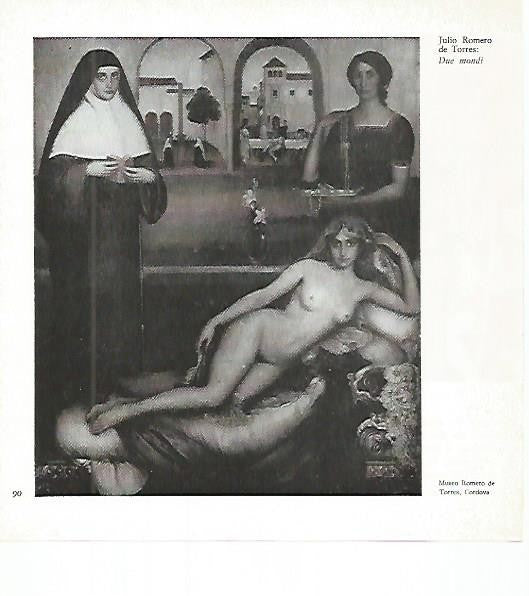 LAMINA 1725: ROMERO DE TORRES. Dos mundos
