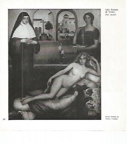LAMINA 1725: ROMERO DE TORRES. Dos mundos