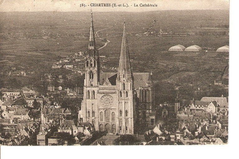 Postal 023155 : Chartres - La Cathedrale