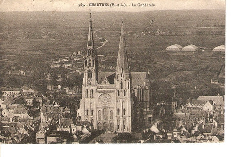 Postal 023155 : Chartres - La Cathedrale