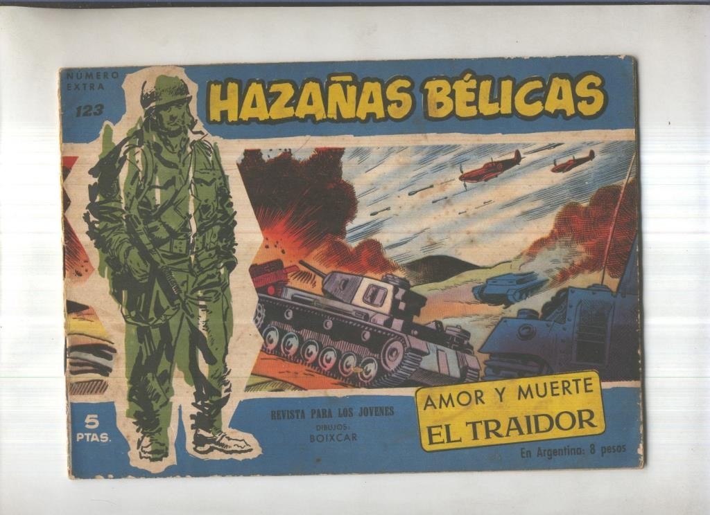 Hazañas Belicas Azules numero 123: Amor y muerte-El traidor