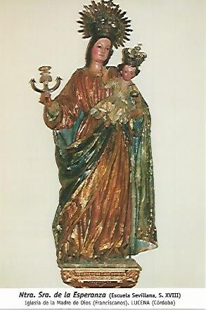 POSTAL 54324: Nuestra Señora de la Esperanza. Lucena Cordoba