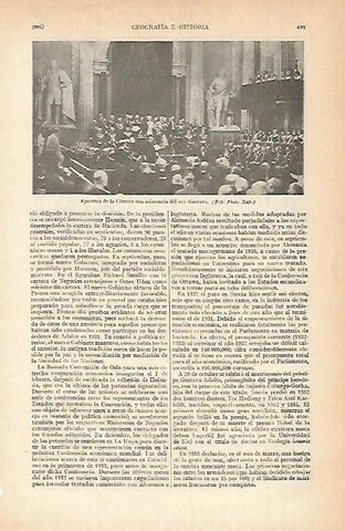 LAMINA ESPASA 809: Apertura de la Camara de Belgica
