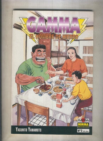 Gamma el hombre de hierro numero 03 (numerado 3 en interior trasera)