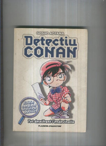 DETECTIU CONAN: Numero 04 - Tot desxifrant l,endevinalla (Planeta de Agostini)