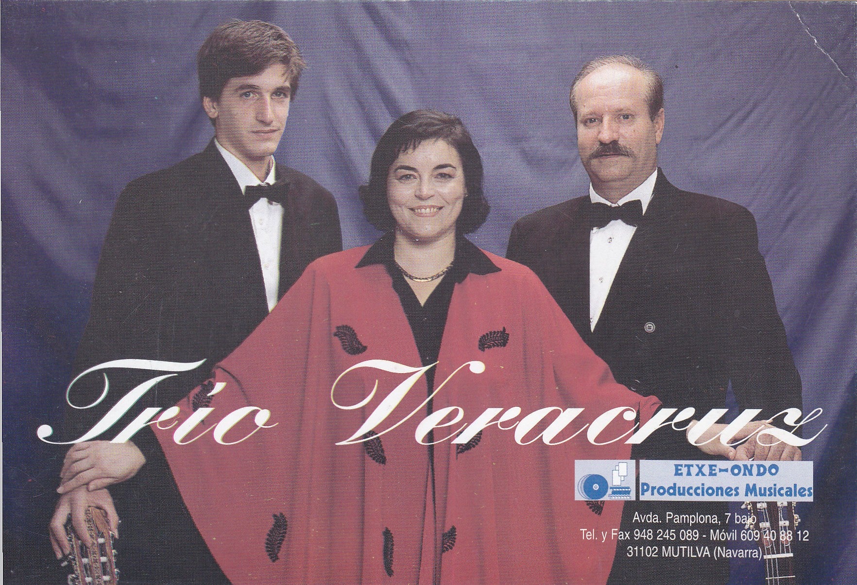 Postal 60703: Publicitaria Trio Veracruz (Etxe- Ondo Prod. Musicales)