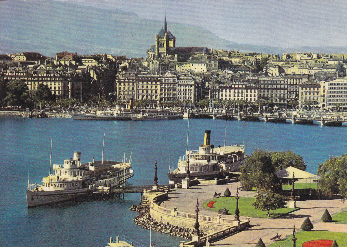 Postal 60722: Vista general de Ginebra