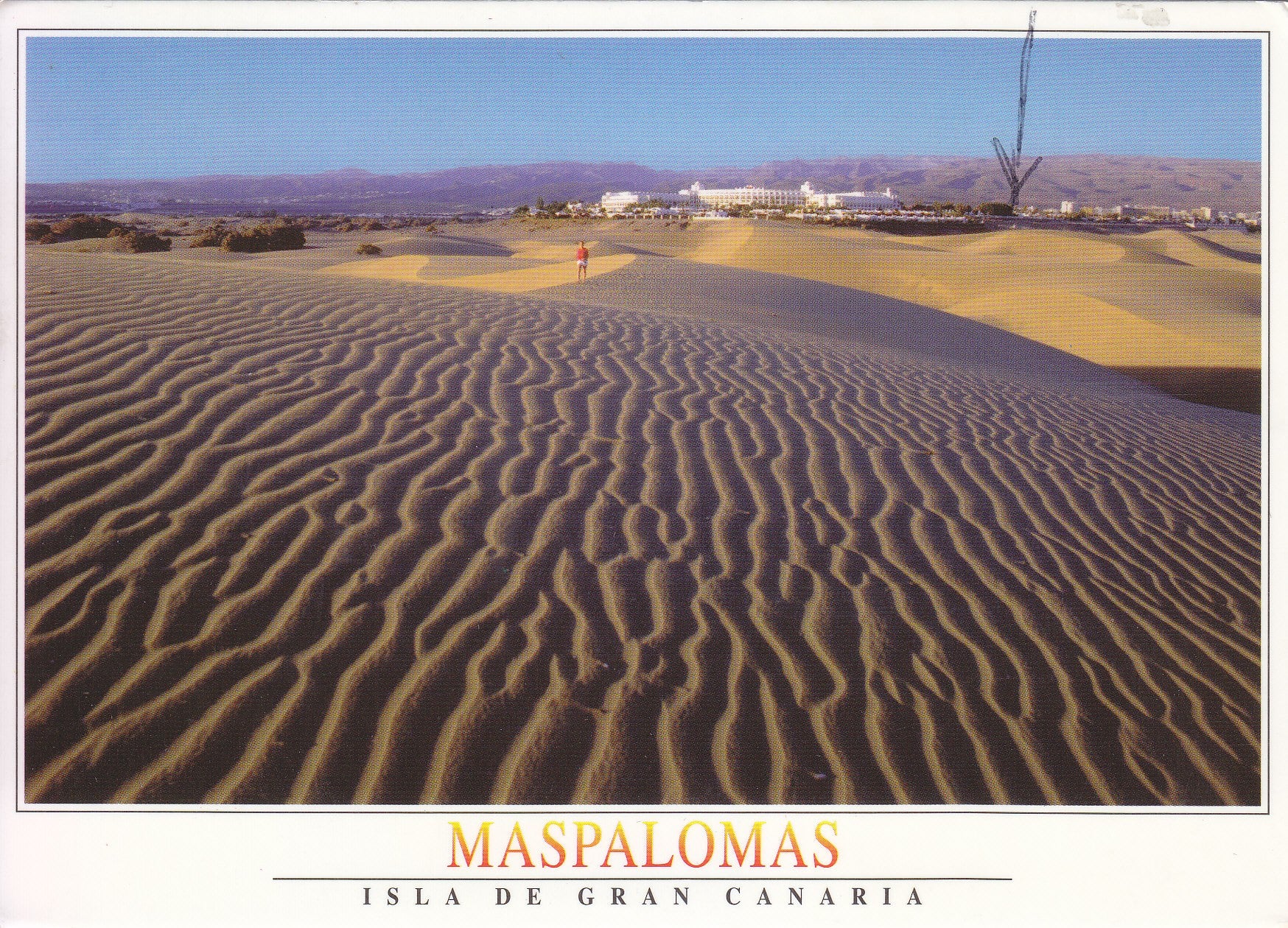 Postal 60743:  Dunas de Maspolamas (Gran Canaria)