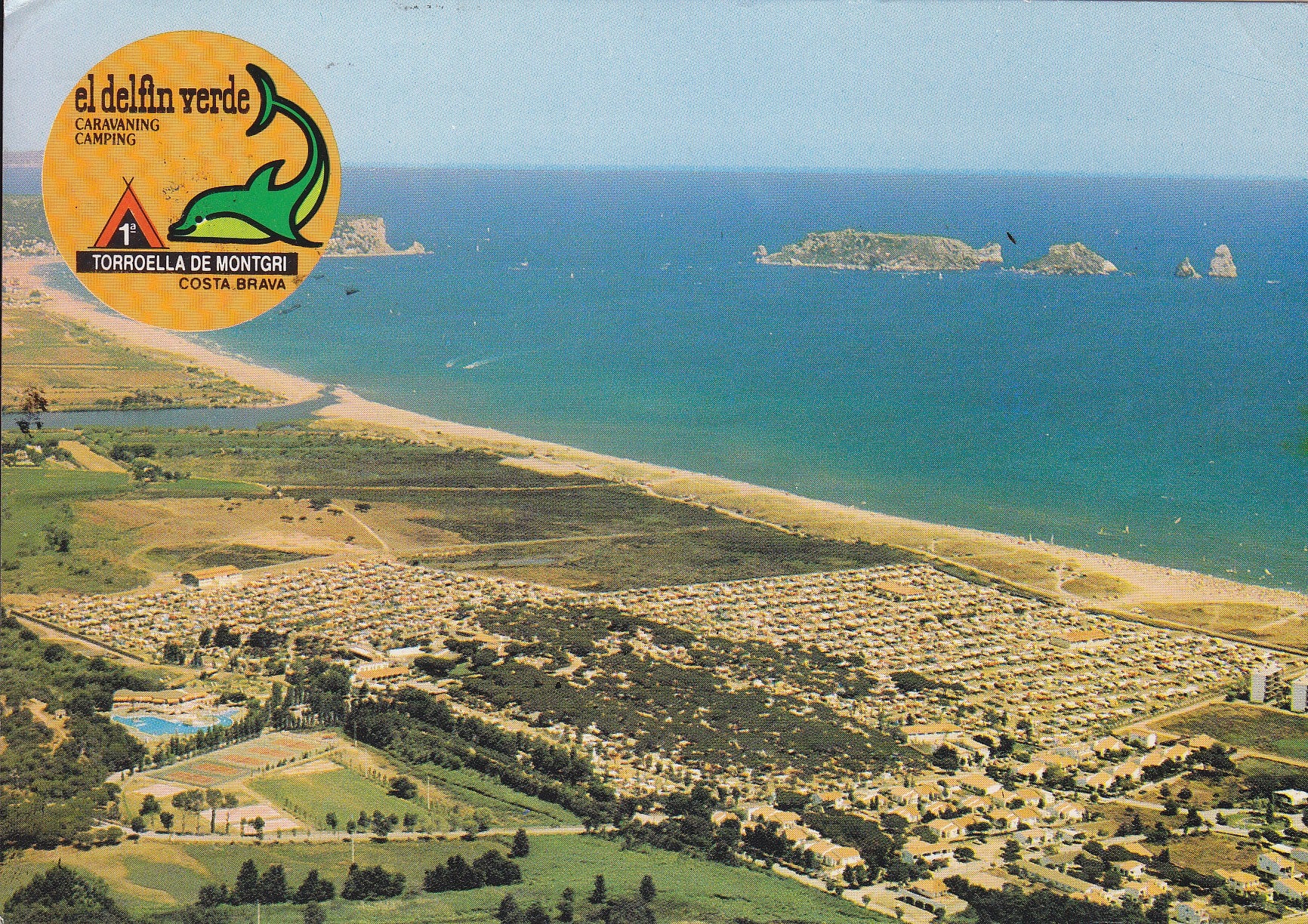 Postal 60750:  Camping El delfin verde (Torroella de Montgri)