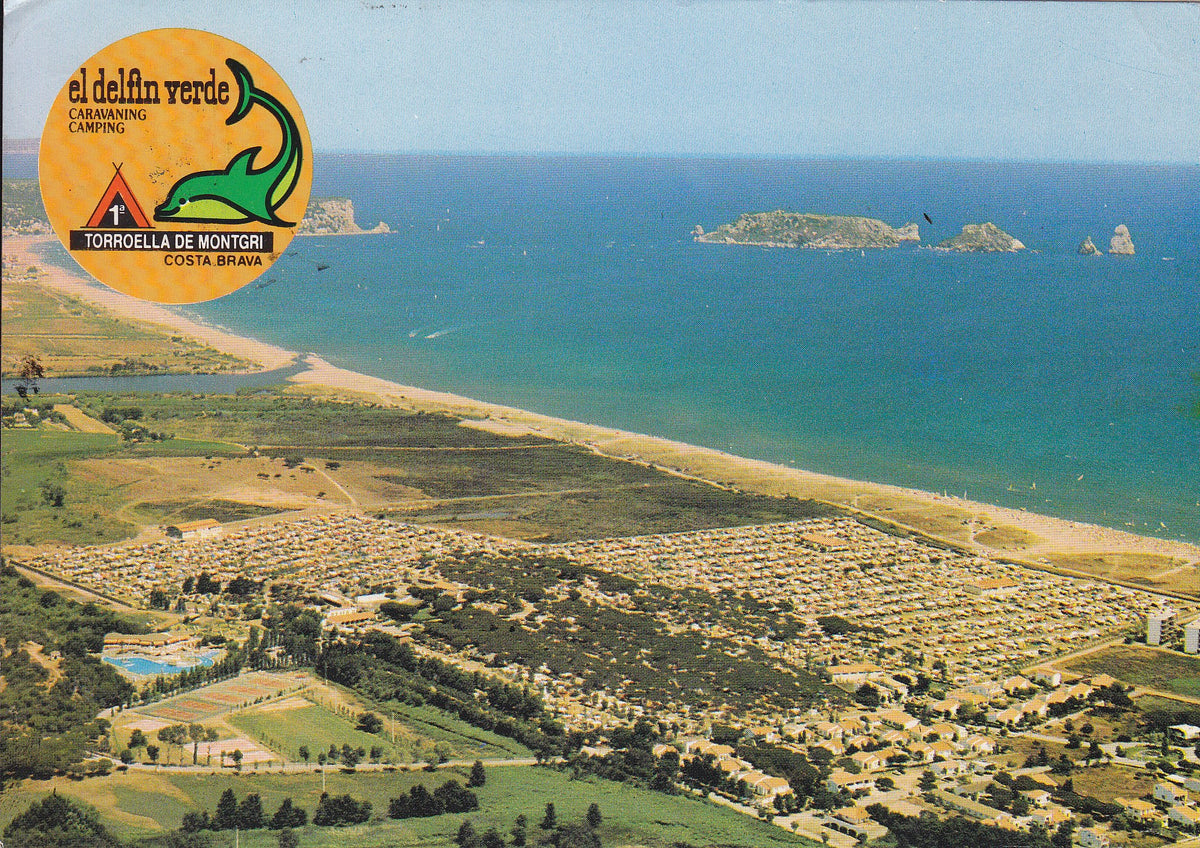Postal 60750:  Camping El delfin verde (Torroella de Montgri)