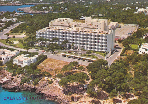 Postal 60756:  Cala Esmeralda (Cupon pegada en trasera)