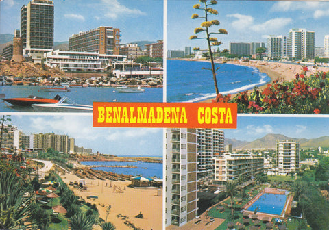 Postal 60762: Varias vistas de costa del sol