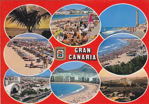 Postal 60769: Varias vistas. Gran Canaria